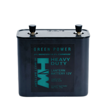 بطارية HW Tigerhead Lantern 4R25 6V مثبتة بالتوازي